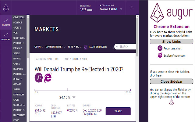 Chrome Extension for Augur from Chrome web store to be run with OffiDocs Chromium online Chrome Extension for Augur from Chrome web store to be run with OffiDocs Chromium online