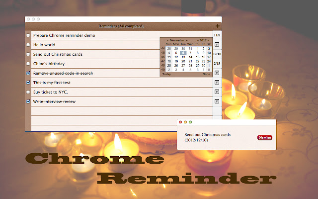 Chrome Reminder from Chrome web store to be run with OffiDocs Chromium online Chrome Reminder from Chrome web store to be run with OffiDocs Chromium online