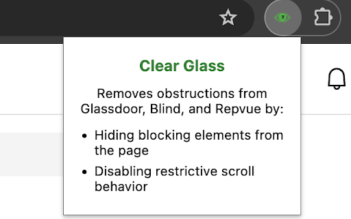 Clear Glass from Chrome web store to be run with OffiDocs Chromium online Clear Glass from Chrome web store to be run with OffiDocs Chromium online