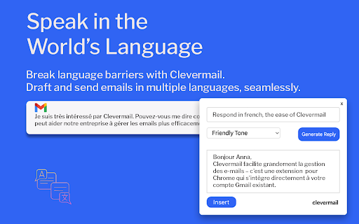 Clevermail from Chrome web store to be run with OffiDocs Chromium online Clevermail from Chrome web store to be run with OffiDocs Chromium online