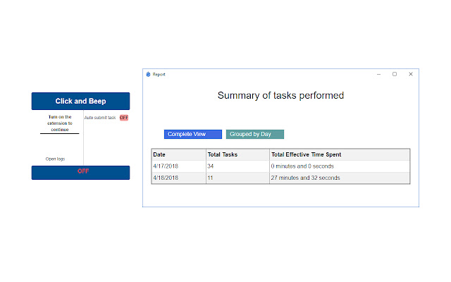 Click and Beep from Chrome web store to be run with OffiDocs Chromium online Click and Beep from Chrome web store to be run with OffiDocs Chromium online