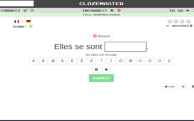 Clozemaster level up popup closer from Chrome web store to be run with OffiDocs Chromium online Clozemaster level up popup closer from Chrome web store to be run with OffiDocs Chromium online