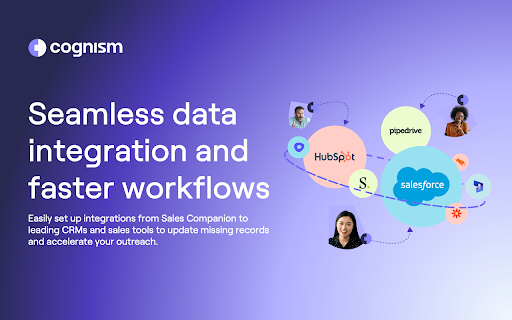 Cognism Sales Companion from Chrome web store to be run with OffiDocs Chromium online Cognism Sales Companion from Chrome web store to be run with OffiDocs Chromium online
