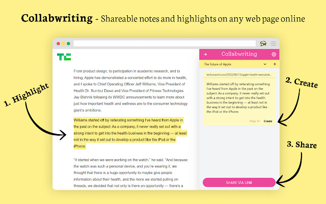 Collabwriting Shareable Notes on Web Pages from Chrome web store to be run with OffiDocs Chromium online Collabwriting Shareable Notes on Web Pages from Chrome web store to be run with OffiDocs Chromium online