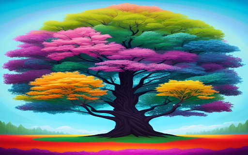Colorful tree wallpaper from Chrome web store to be run with OffiDocs Chromium online Colorful tree wallpaper from Chrome web store to be run with OffiDocs Chromium online