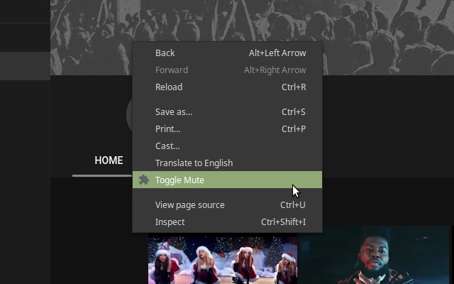 Context Mute from Chrome web store to be run with OffiDocs Chromium online Context Mute from Chrome web store to be run with OffiDocs Chromium online