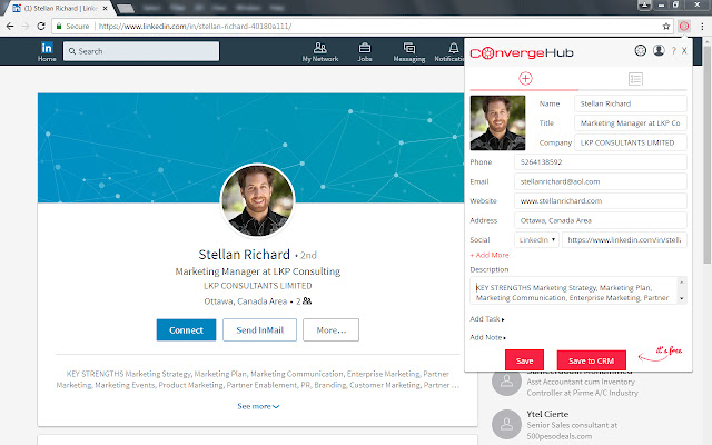 ConvergeHub Lead Generator from Chrome web store to be run with OffiDocs Chromium online ConvergeHub Lead Generator from Chrome web store to be run with OffiDocs Chromium online