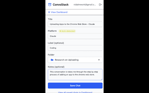 ConvoStack from Chrome web store to be run with OffiDocs Chromium online ConvoStack from Chrome web store to be run with OffiDocs Chromium online