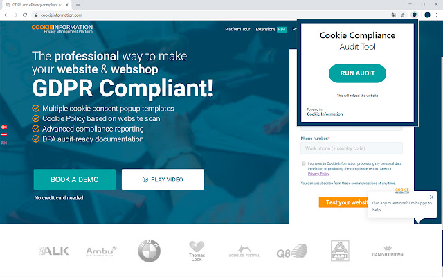 Cookie Compliance Audit Tool from Chrome web store to be run with OffiDocs Chromium online Cookie Compliance Audit Tool from Chrome web store to be run with OffiDocs Chromium online