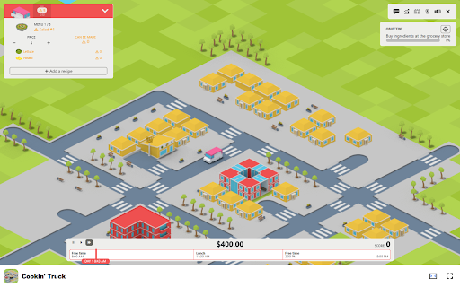 Cookin Truck Game Run your own food truck and attract customers! from Chrome web store to be run with OffiDocs Chromium online Cookin Truck Game Run your own food truck and attract customers! from Chrome web store to be run with OffiDocs Chromium online