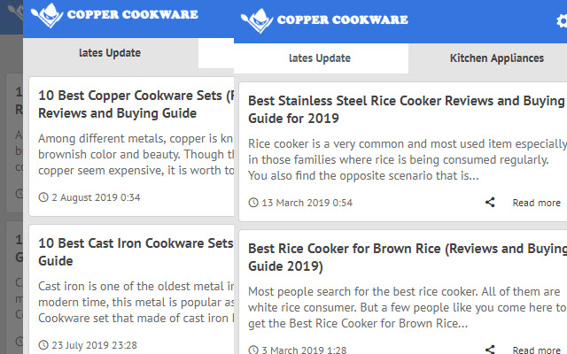 Copper Cookware Latest Blog Update from Chrome web store to be run with OffiDocs Chromium online Copper Cookware Latest Blog Update from Chrome web store to be run with OffiDocs Chromium online