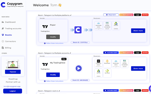 Copygram from Chrome web store to be run with OffiDocs Chromium online Copygram from Chrome web store to be run with OffiDocs Chromium online