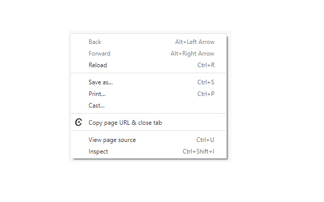 Copy Page URL Close Tab from Chrome web store to be run with OffiDocs Chromium online Copy Page URL Close Tab from Chrome web store to be run with OffiDocs Chromium online