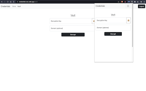 Credentials from Chrome web store to be run with OffiDocs Chromium online Credentials from Chrome web store to be run with OffiDocs Chromium online