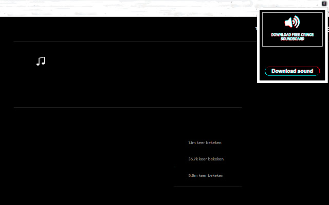 Cringe Music downloader from Chrome web store to be run with OffiDocs Chromium online Cringe Music downloader from Chrome web store to be run with OffiDocs Chromium online