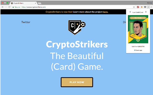 Cryptostrikers Last Sold Cards from Chrome web store to be run with OffiDocs Chromium online Cryptostrikers Last Sold Cards from Chrome web store to be run with OffiDocs Chromium online