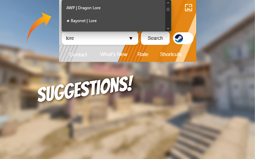 CS2 Steam Buff163 Item Search Box from Chrome web store to be run with OffiDocs Chromium online CS2 Steam Buff163 Item Search Box from Chrome web store to be run with OffiDocs Chromium online