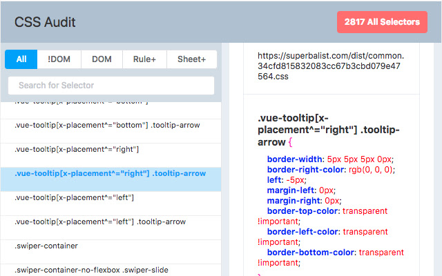 CSS Analysis from Chrome web store to be run with OffiDocs Chromium online CSS Analysis from Chrome web store to be run with OffiDocs Chromium online