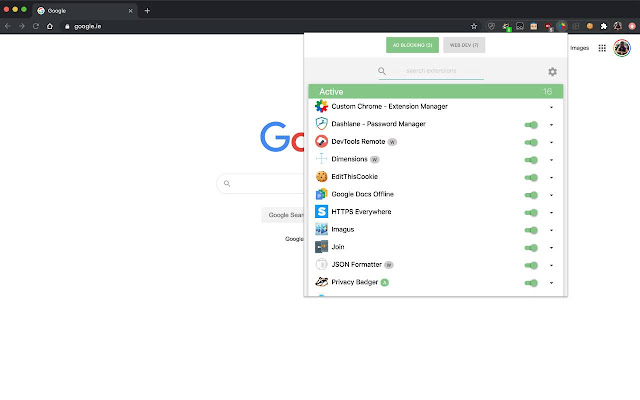 Custom Chrome Extension Manager from Chrome web store to be run with OffiDocs Chromium online Custom Chrome Extension Manager from Chrome web store to be run with OffiDocs Chromium online