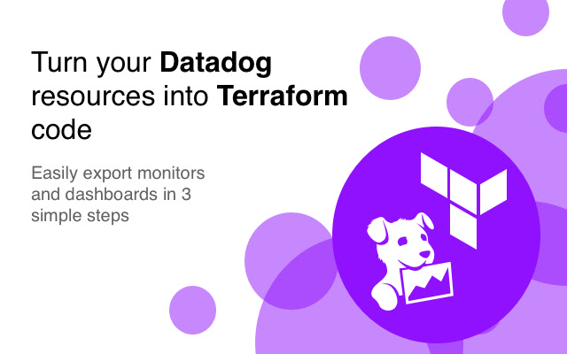 Datadog to Terraform Converter from Chrome web store to be run with OffiDocs Chromium online Datadog to Terraform Converter from Chrome web store to be run with OffiDocs Chromium online