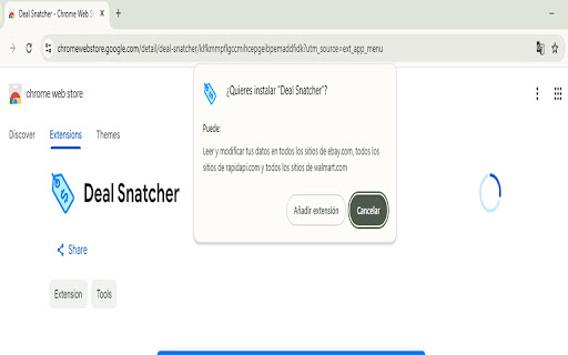 Deal Snatcher from Chrome web store to be run with OffiDocs Chromium online Deal Snatcher from Chrome web store to be run with OffiDocs Chromium online