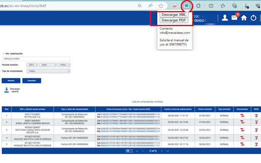 Descarga XML SRI from Chrome web store to be run with OffiDocs Chromium online Descarga XML SRI from Chrome web store to be run with OffiDocs Chromium online