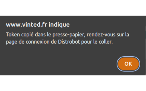 Distrobot connection Vinted from Chrome web store to be run with OffiDocs Chromium online Distrobot connection Vinted from Chrome web store to be run with OffiDocs Chromium online