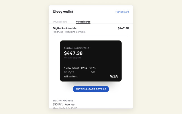Divvy Wallet from Chrome web store to be run with OffiDocs Chromium online Divvy Wallet from Chrome web store to be run with OffiDocs Chromium online