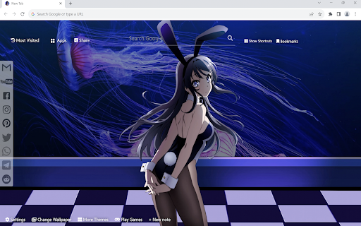Dream of Bunny Girl Senpai Wallpaper from Chrome web store to be run with OffiDocs Chromium online Dream of Bunny Girl Senpai Wallpaper from Chrome web store to be run with OffiDocs Chromium online