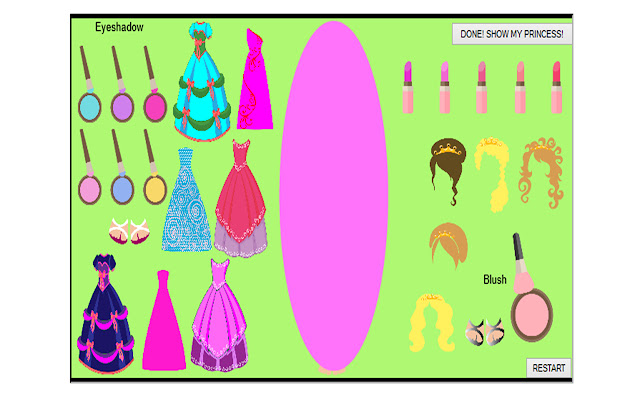 Dress Up and Style a Princess from Chrome web store to be run with OffiDocs Chromium online Dress Up and Style a Princess from Chrome web store to be run with OffiDocs Chromium online