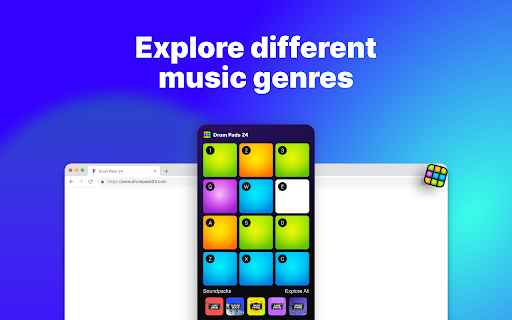 Drum Pads 24: Beatmaker from Chrome web store to be run with OffiDocs Chromium online Drum Pads 24: Beatmaker from Chrome web store to be run with OffiDocs Chromium online