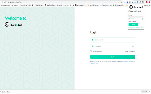Ducknowl from Chrome web store to be run with OffiDocs Chromium online Ducknowl from Chrome web store to be run with OffiDocs Chromium online