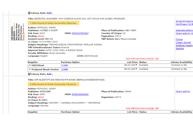 Duke University Library GOBI Linky from Chrome web store to be run with OffiDocs Chromium online Duke University Library GOBI Linky from Chrome web store to be run with OffiDocs Chromium online