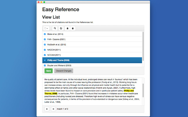 Easy Reference Beta from Chrome web store to be run with OffiDocs Chromium online Easy Reference Beta from Chrome web store to be run with OffiDocs Chromium online