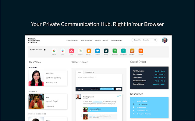 Employee Home from Chrome web store to be run with OffiDocs Chromium online Employee Home from Chrome web store to be run with OffiDocs Chromium online