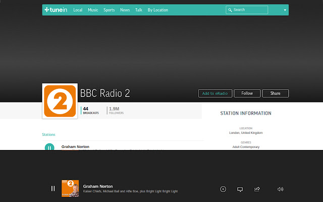 eRadio Web Extension from Chrome web store to be run with OffiDocs Chromium online eRadio Web Extension from Chrome web store to be run with OffiDocs Chromium online