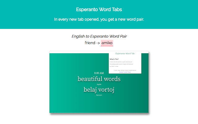 Esperanto Word Tabs from Chrome web store to be run with OffiDocs Chromium online Esperanto Word Tabs from Chrome web store to be run with OffiDocs Chromium online