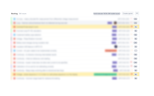 Estimations sum for Jira backlog from Chrome web store to be run with OffiDocs Chromium online Estimations sum for Jira backlog from Chrome web store to be run with OffiDocs Chromium online