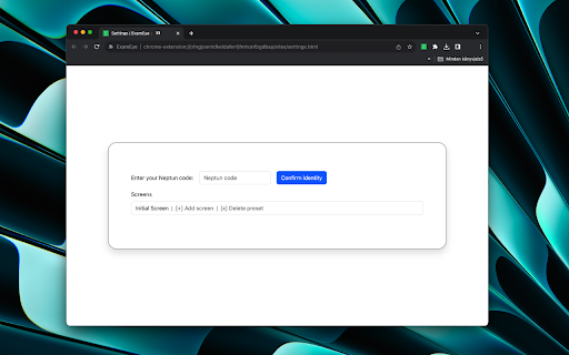 ExamEye from Chrome web store to be run with OffiDocs Chromium online ExamEye from Chrome web store to be run with OffiDocs Chromium online