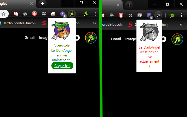 Extension Twitch LeDarkAngel from Chrome web store to be run with OffiDocs Chromium online Extension Twitch LeDarkAngel from Chrome web store to be run with OffiDocs Chromium online