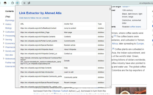 Extract links from pages from Chrome web store to be run with OffiDocs Chromium online Extract links from pages from Chrome web store to be run with OffiDocs Chromium online