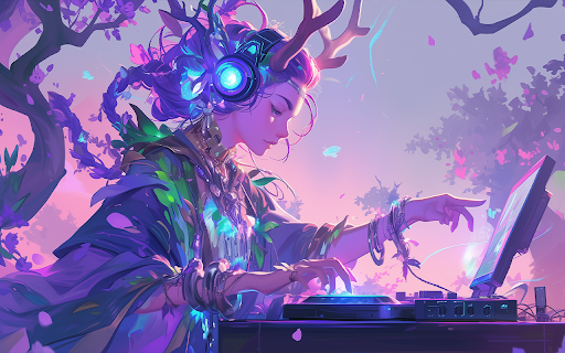 fantasy dj illustration from Chrome web store to be run with OffiDocs Chromium online fantasy dj illustration from Chrome web store to be run with OffiDocs Chromium online