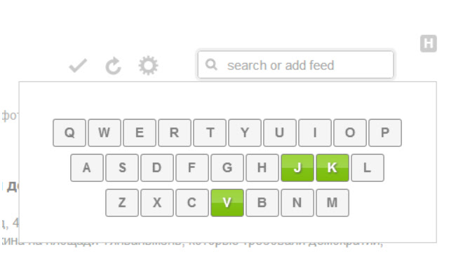 Feedly hotkeys from Chrome web store to be run with OffiDocs Chromium online Feedly hotkeys from Chrome web store to be run with OffiDocs Chromium online