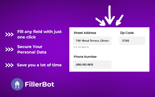 FillerBot – Instantly Fill Any Form with a Single Click! from Chrome web store to be run with OffiDocs Chromium online FillerBot – Instantly Fill Any Form with a Single Click! from Chrome web store to be run with OffiDocs Chromium online