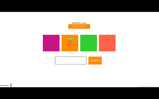 Find The Carrot from Chrome web store to be run with OffiDocs Chromium online Find The Carrot from Chrome web store to be run with OffiDocs Chromium online