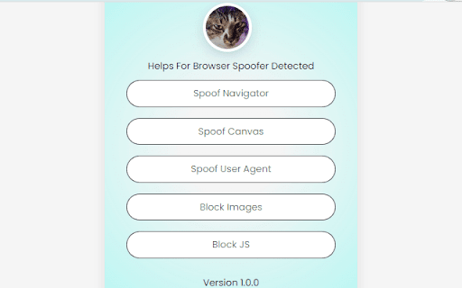 Fingerprint Spoofer from Chrome web store to be run with OffiDocs Chromium online Fingerprint Spoofer from Chrome web store to be run with OffiDocs Chromium online