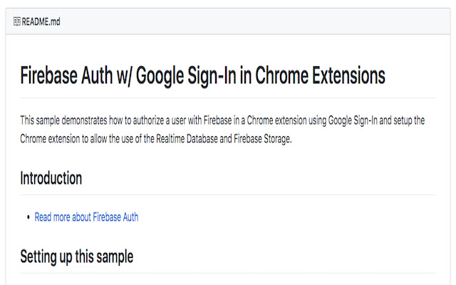 Firebase Auth in Chrome Extension Sample from Chrome web store to be run with OffiDocs Chromium online Firebase Auth in Chrome Extension Sample from Chrome web store to be run with OffiDocs Chromium online