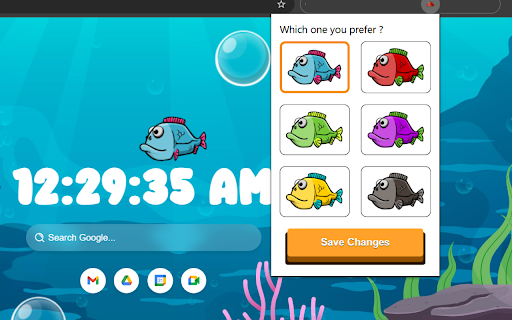 FishBubbles | Custom Theme for Chrome from Chrome web store to be run with OffiDocs Chromium online FishBubbles | Custom Theme for Chrome from Chrome web store to be run with OffiDocs Chromium online