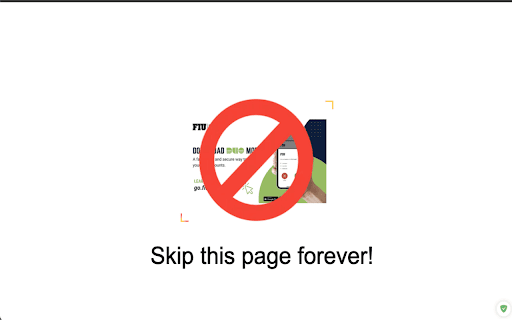 FIU Redirect Skipper from Chrome web store to be run with OffiDocs Chromium online FIU Redirect Skipper from Chrome web store to be run with OffiDocs Chromium online