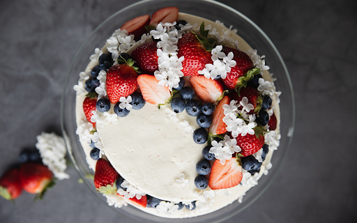 Flower and fruit cream cake from Chrome web store to be run with OffiDocs Chromium online Flower and fruit cream cake from Chrome web store to be run with OffiDocs Chromium online